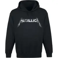 Metallica Sweat-shirt à capuche de - Spiked Logo - S - XXL - pour Homme - noir - Taille XXL