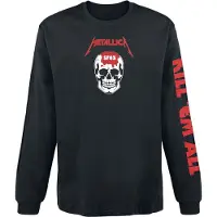 Metallica T-shirt manches longues de - Kill 'Em All - Skull - M - XXL - pour Homme - noir - Taille XXL