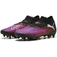 Puma Chaussure de foot 'Future 8 Pro' vert clair / violet / noir / blanc