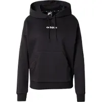 Adidas Essentials Linear Fleece Hoodie Noir S Femme