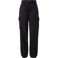 Adidas Pantalon de sport 'ESSENTIALS LINEAR FLEECE CARGO' noir
