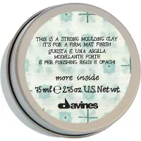 Davines More Inside Strong Moulding Clay pâte à modeler pour une tenue forte 75 ml