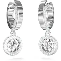 GUESS Jube04165 4g Crush Earrings Argenté Femme