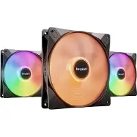 be quiet! Light Wings LX 140 mm PWM Ventilateur PC ARGB, Pack de 3