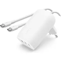 Belkin Chargeur secteur 3 ports USB-C BoostCharge 67 W Blanc