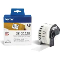 Brother DK-22225 - (38 mm) - Noir sur blanc - Étiquette