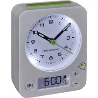TFA-Dostmann TFA 60.1511.02.04 TFA Funkwecker COMBO weiß Kunststoff