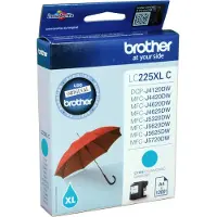 Brother LC-225XLC - Cyan - Cartouche d'encre - Grande capacité