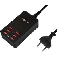 Logilink PA0139 chargeur d'appareils mobiles Universel Noir Secteur Intérieure