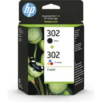 HP 302 (C, CF, M, Y)