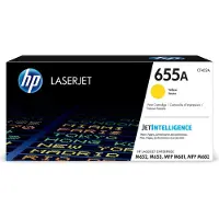 HP 655A (CF452A) - Jaune - Toner