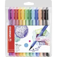 Stabilo Stylo à fibre optique pointMax (12x)