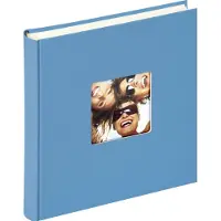Walther design Fun 100 Pages Bookbound Photo Album 30x30 Cm Bleu