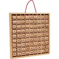 Small Foot Tableau multiplicateur Petit 1x1 (Allemand, Anglais, Français, Italien)