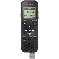 Sony Icd-px370 Voice Recorder Noir One Size / EU Plug 220V