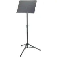 K&M 11960 Pupitre D'orchestre Noir Hauteur Reglable de 740 A 1270 MM
