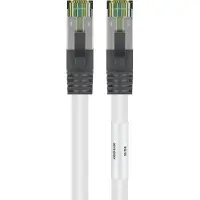 Goobay CAT 8.1 Patch Cord, S/FTP (PiMF), white, 5m