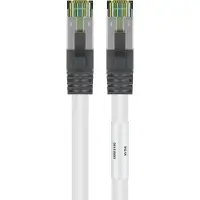Goobay CAT 8.1 Patch Cord, S/FTP (PiMF), white, 1m