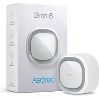Z-Wave Sirène 6 Sirène sans fil intérieur/extérieur Blanc