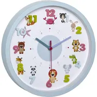 TFA-Dostmann Little Animal Wall Clock Bleu