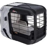 4Pets Caree Cool Pet Carrier Gris 46.5 x 47.2 x 57 cm