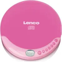 Lenco Cd-011 Cd Player Rose One Size / EU Plug 220V