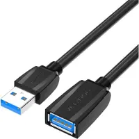 Vention Extension Cable Usb 3.0, Male Usb To Female Usb, 2m (black)