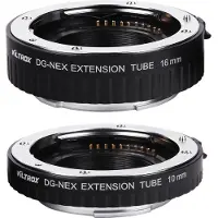 Viltrox DG-NEX, Adaptateur d'objectif, Argent, Noir