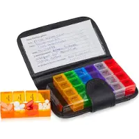 Relaxdays Tablettenbox