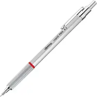 Rotring Rapid Pro Ballpoint Chrome With Refill Argenté Enfants