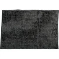 MSV Tapis de bain Microfibre CHENILLE 40x60cm Gris