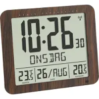 TFA-Dostmann TFA 60.4518.08 Horloge radiopilotée numérique