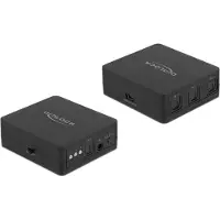 DeLOCK TOSLINK Switch, 3 in 1, IR, USB. -