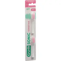 Gum SONIC SENSITIVE Brossette de rechange 2 pc(s) Brosse(S) À Dents