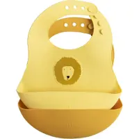 Trixie Bavoir silicone 2-pack - Mr. Lion