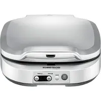 Rommelsbacher PC 1800 appareil à crêpes 4 crèpe(s) 1800 W Argent