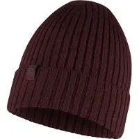 Buff Norval Merino Beanie Violet