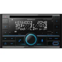 Kenwood DPX-7300DAB - Autoradio 2-DIN Bluetooth | DAB | USB | VarioColor | Alexa | CD
