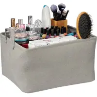 Relaxdays Panier de rangement (48 cm, 1x)