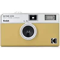 Kodak Appareil photo argentique demi-format EKTA H35 35mm Sable Réutilisable