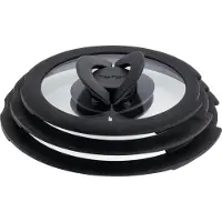 Tefal L9849132 Ingenio Couvercles En Verre 16/18/20 Cm