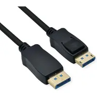 Roline DisplayPort — DisplayPort (3 m), Câble vidéo, Noir