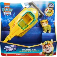Spin Master Véhicule avec Figurine Ruben Aqua Pups Pat’Patrouille