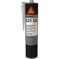 Sika Colle mastic hybride Sikaflex 521 UV - Gris clair - 300ml