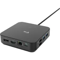 I-Tec USB-C HDMI Dual DP Docking Station with Power Delivery 100 W + Universal Charger 100 W