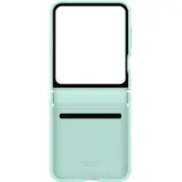 Samsung Galaxy Z Flip 6 Back Cover Similicuir Menthe