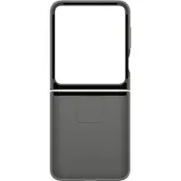 Samsung Galaxy Z Flip 6 Back Cover Silicone Anneau Gris
