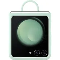 Samsung Galaxy Z Flip 5 Back Cover Silicone Anneau Vert