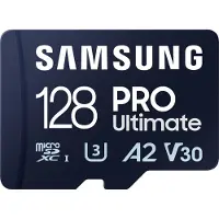 Samsung MicroSDXC PRO Ultimate 128 Go 130 Mo/s