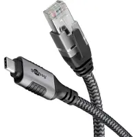 Goobay Câble Ethernet USB C vers RJ45